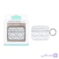 کیس ایرپاد هندسی نگین دار Apple Airpods Pro 2 – مشکی