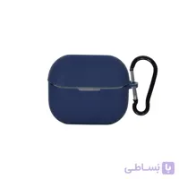 کاور ایرفون سیلیکونی Samsung Galaxy buds 3 / 3 Pro – سرمه ای – MPS