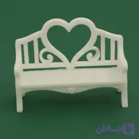تاپر کیک ولنتاین مدل (SCC026) Unpainted Valentine’s Day cake topper