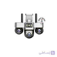 دوربین سیم کارت خور سه لنز چرخشی 4G لینک پلاس