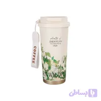 تراول ماگ طرح گل مدل دوحالته ZHENYUAN گنجایش 0.52 لیتر
