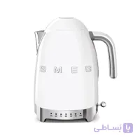 کتری برقی درجه دار اسمگ رنگ سفید مدل KLF04