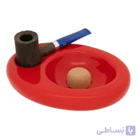 زیرسیگاری پیپ سرامیکی چاکوم قرمز مدل Chacom Pipe Ashtray CC608 Red