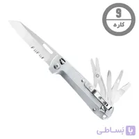 چاقوی چندکاره لدرمن نقره ای مدل Leatherman Free K4x Silver