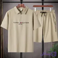 ست تیشرت شلوار برند TOMMY مقاوم در برابر چروک سبک و خوش فرم