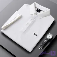 تیشرت یقه دار برندBoss وارداتی