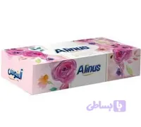 آلینوس - دستمال کاغذی ۲۰۰برگ (بسته ۵ عددی)