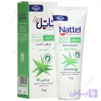 کرم مرطوب کننده دست و صورت آلوئه ورا 75 گرمی ناتل