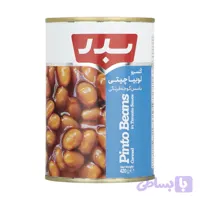 خوراک لوبیا چیتی با سس420 گرم بدر