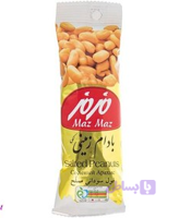 بادام زمینی نمکی 40گرم مزمز