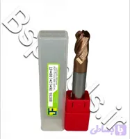 فرز انگشتی کارباید سرگرد HRC55 R6*12D*100L-4F TJF