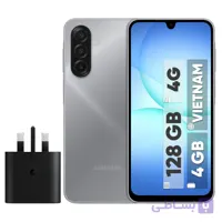 گوشی موبایل سامسونگ مدل Galaxy A17 4G ظرفیت 128 گیگابایت رم 4 گیگابایت – همراه شارژر 25 وات سامسونگ