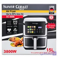 سرخ‌کن بدون روغن sliver Crest MAX مدل SC-6096