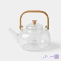 قوری پیرکس مدل دسته بامبو 1 لیتری