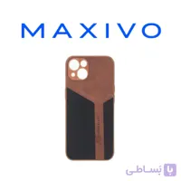 قاب چرمی سوزنی Nillkin دو تکه محافظ لنزدار Apple iPhone 13 / iPhone 14 - مشکی