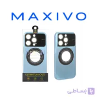 قاب اورجینال Kathy Tech محافظ لنز شیشه ای Magsafe کلاسیک Apple iPhone 14 Pro - آبی (پک دار)