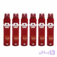 دئودورانت دیوایز مدل باکارات رژ بسته 6 عددی