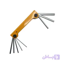 آچار آلن چاقویی تاتند مدل CR_V مجموعه 8 عددی