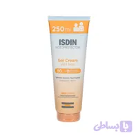 ژل ضد آفتاب بدون رنگ ایزدین SPF 50 مدل Fotoprotector ‌مناسب پوست‌های حساس حجم 250 میلی‌لیتر