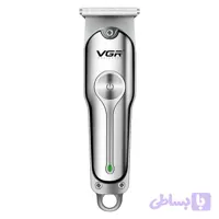ماشین اصلاح موی سر و صورت وی جی ار مدل V-071 با تیغه دوار روکش الماس، موتور 8500 دور در دقیقه، باتری 600 میلی‌آمپر ساعت، شارژ USB، استفاده خشک و مرطوب و شانه قابل تنظیم دستی