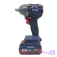 آچار بکس شارژی صنعتی 21 ولت دو باتری اکتیو مدل 21V کد 7823 درایو 1/2 اینچ