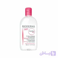 محلول پاک کننده آرایش بایودرما مدل Sensibio_H2O حجم 500 میلی لیتر