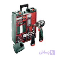مجموعه 68 عددی پیچ گوشتی شارژی متابو مدل POWERMAXX BS BASIC SET +LC 40