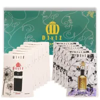 عطر جیبی دیوایز مدل سیلور سنت و هوگوبوس با رایحه گرم حجم 45 میلی‌لیتر بسته 12 عددی