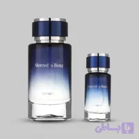 ست ادوپرفیوم مردانه مرسدس بنز مدل Ultimate با رایحه چوبی حجم 120 میلی لیتر به همراه ادوپرفیوم مردانه مرسدس بنز مدل Ultimate با رایحه چوبی حجم 25 میلی لیتر