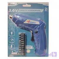 پیچ گوشتی شارژی وی تولز مدل VT1213 مجموعه 10عددی