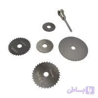 تیغه فرز انگشتی پلاتینیوم مدل 001 مجموعه 6 عددی