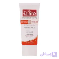 ضد آفتاب بدون رنگ الارو مدل SPF50 محافظ UVA ،UVB، ضد چروک، مناسب انواع پوست تحت لیسانس حجم 50 میلی‌لیتر
