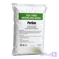 ماسک صورت پرگاس مدل مدلینگ لاتکسی رایحه چای سبز مناسب پوست چرب و مختلط حجم 1000 میلی لیتر