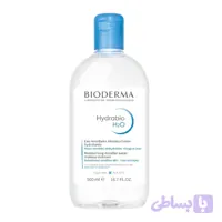 محلول پاک کننده آرایش صورت بایودرما مدل Hydrabio H2O حجم 500 میلی لیتر