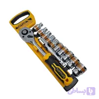 آچار بکس و سری بکس تات ناد مدل 12PS مجموعه 12 عددی