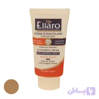 کرم ضد آفتاب رنگی الارو SPF25 سری Foundation Effect مدل Natural Beige مناسب انواع پوست تحت لیسانس حجم 40 میلی لیتر