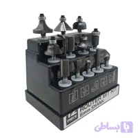تیغ اوور فرز پلاتینیوم مدل 12PIECE مجموعه 12 عددی