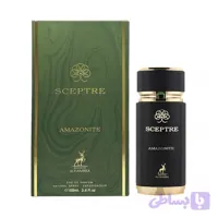 ادوپرفیوم الحمبرا مدل Sceptre Amazonite با رایحه گرم حجم 100 میلی‌لیتر