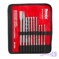 مته و قلم چهار شیار رونیکس مدل RH-5048 بسته 10 عددی