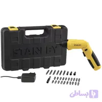 مجموعه 32 عددی پیچ گوشتی شارژی 4 ولت استنلی مدل SCS4K