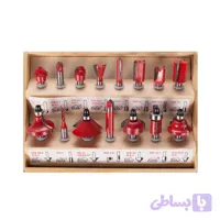 مجموعه 15 عددی تیغ اور فرز کد 270401
