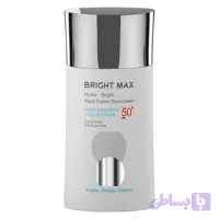 کرم ضدآفتاب بدون رنگ برایت مکس SPF50 مدل آکوا فیوژن ‌مناسب انواع پوست، حجم 50 میلی‌لیتر