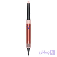 سشوار برس‌دار حالت‌دهنده 1300 وات دایسون مدل Airwrap id HS08، موتور AC، وزن 650 گرم، دارای سری شانه‌دار، سری برس‌دار گرد پهن، خشک‌کن ملایم با ویژگی فرکنندگی، صاف‌کنندگی، حجم‌دهندگی، با قابلیت فناوری تولید یون