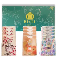 عطر جیبی زنانه دیوایز مدل کوکوشنل و منیفستو و مری می با رایحه گرم و شیرین حجم 45 میلی‌لیتر بسته 12 عددی