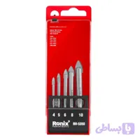 مته شیشه رونیکس مدل RH-5350 مجموعه 5 عددی