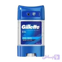 استیک ضد تعریق مردانه ژیلت مدل Cool Wave حجم 70 میلی لیتر