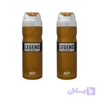 اسپری خوشبو کننده بدن مردانه عماد آرا مدل Legend حجم 200 میلی لیتر مجموعه 2 عددی
