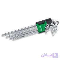 آچار آلن تاپتول مدل GAAL0924 مجموعه 9 عددی