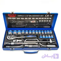 آچار بکس باس مدل Cr-v مجموعه 24 عددی
