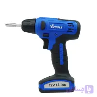 دریل پیچ گوشتی شارژی 12 ولت وی تولز مدل VT1216